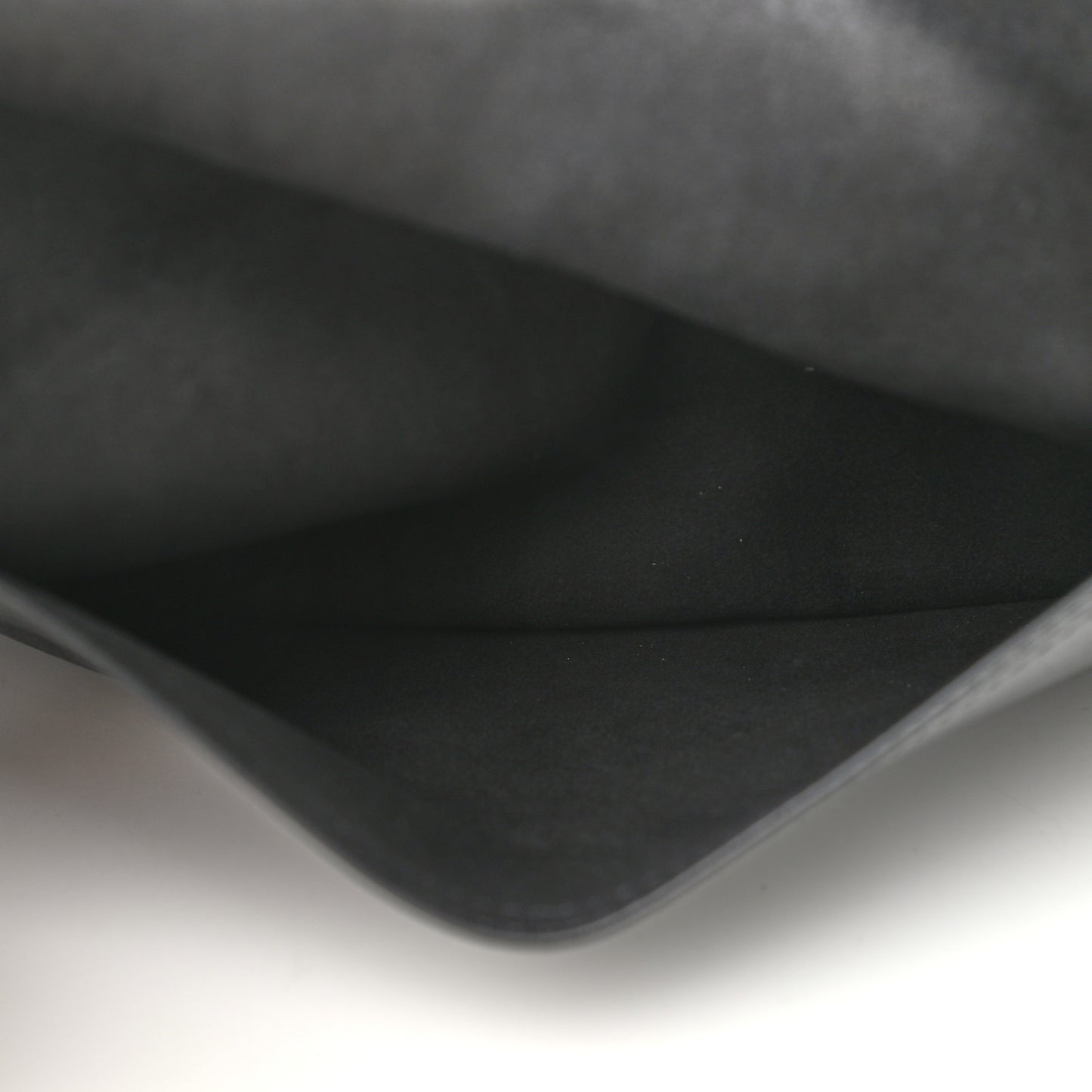 Crinkled Lambskin 135mm Saddle Belt Black