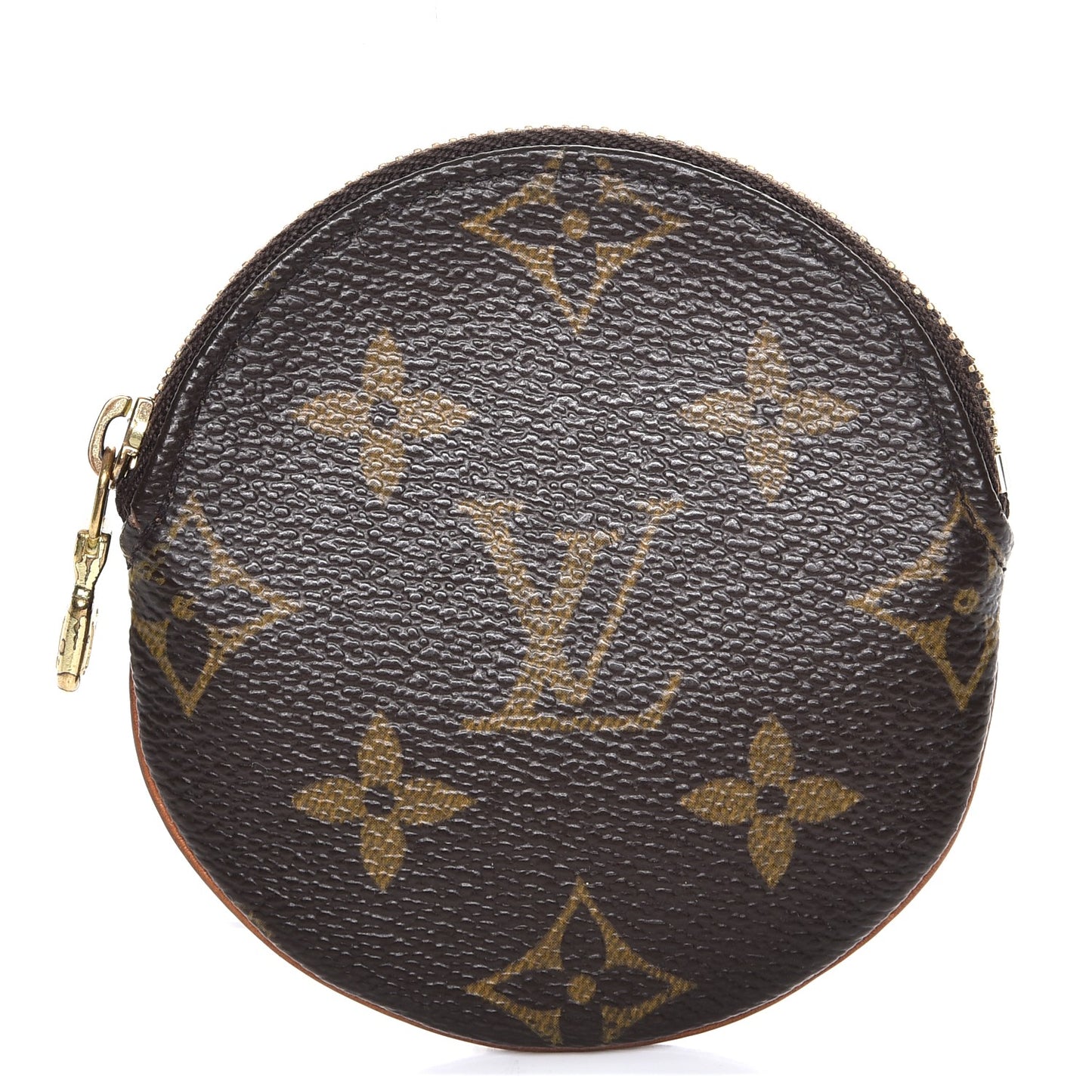 Monogram Round Coin Purse