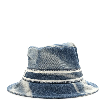 Christian Dior Denim Bucket Hat 58 Blue 4 of 8
