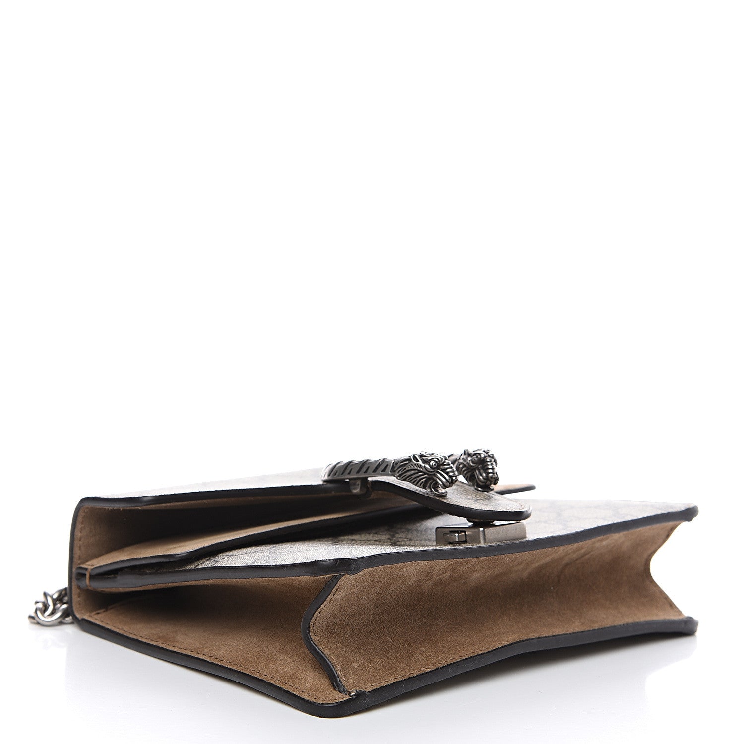 Gucci GG Supreme Monogram Mini Dionysus Shoulder Bag Taupe 3 of 11