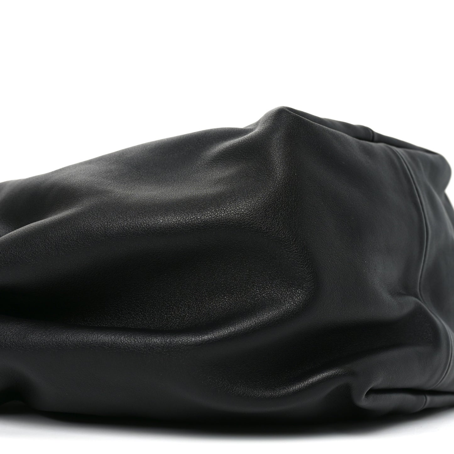 Calfskin Teen Double Knot Hobo Black