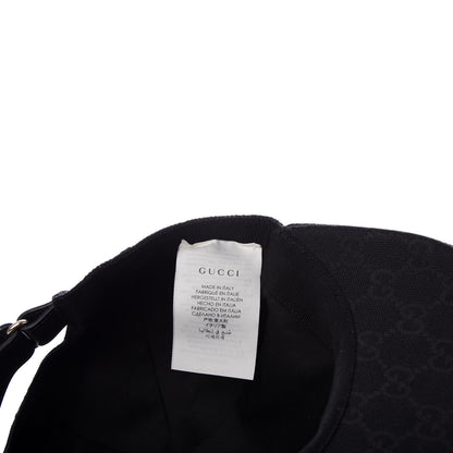 Gucci Monogram Web Baseball Hat M Black 7 of 8