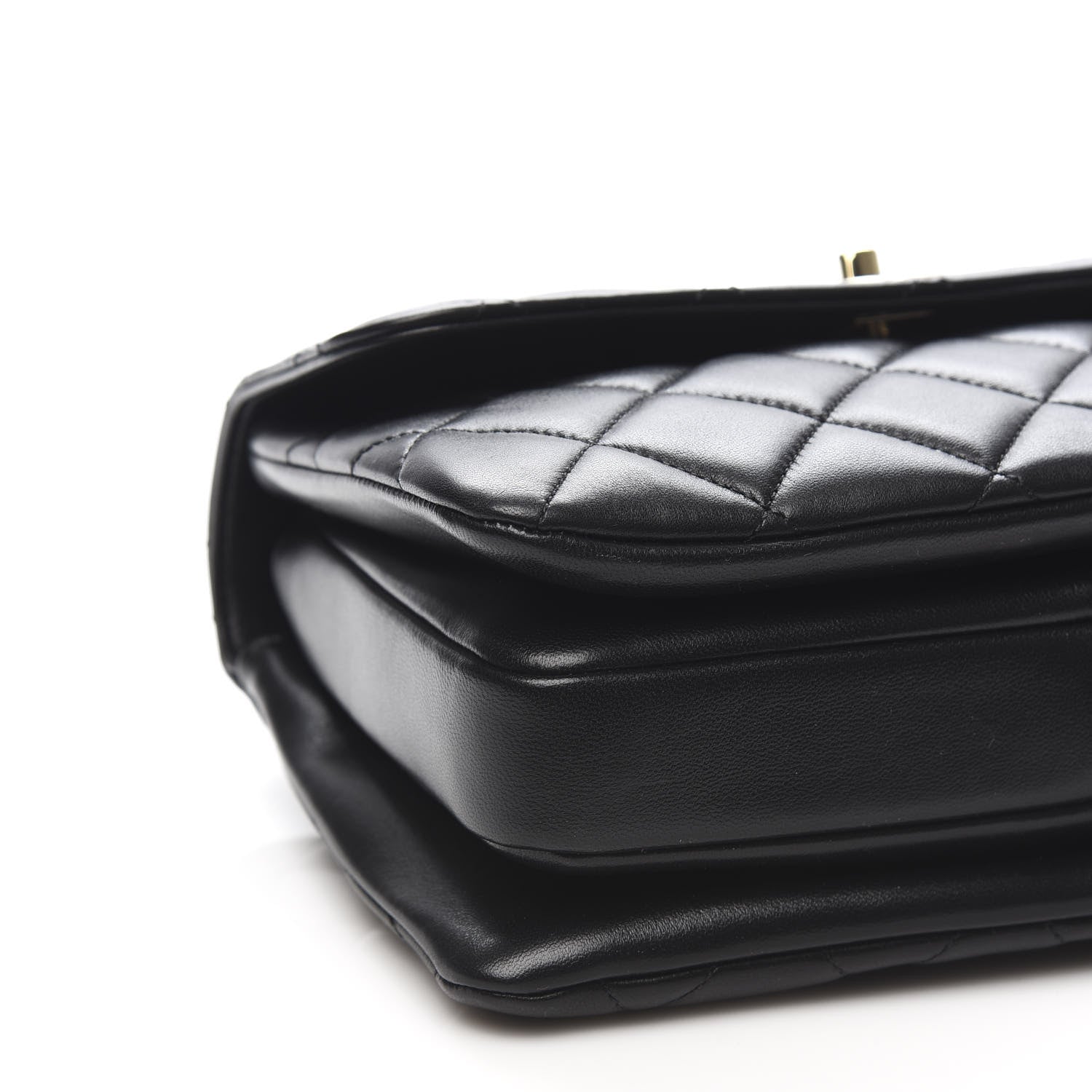 Chanel Lambskin Quilted Small Trendy CC Dual Handle Flap Bag Black 8 of 10