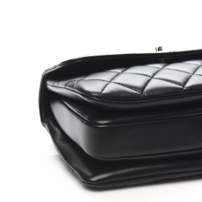 Chanel Lambskin Quilted Small Trendy CC Dual Handle Flap Bag Black 8 of 10