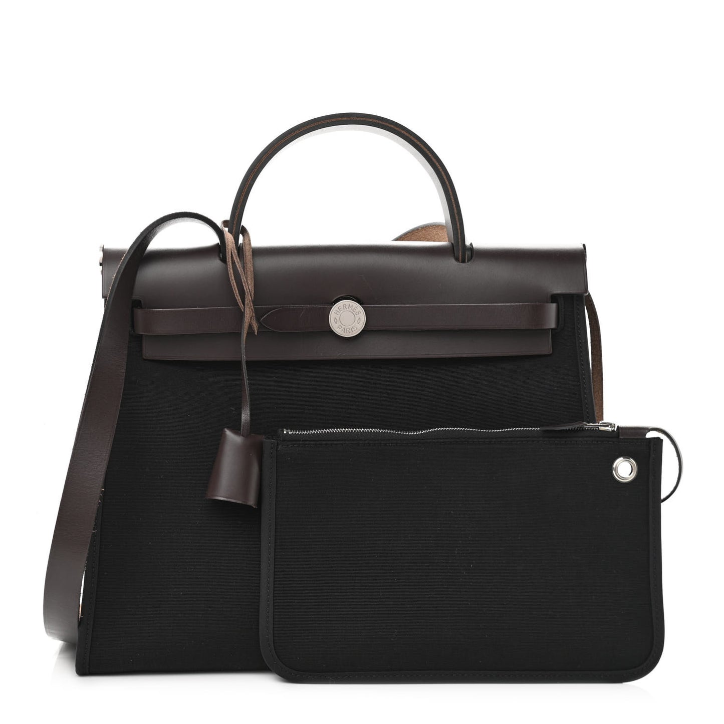 Military Toile Vache Hunter Herbag Zip PM 31 Black Ebene