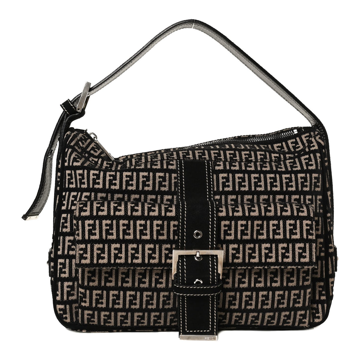 Zucchino Shoulder Bag Dark Brown