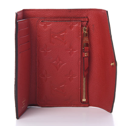 Louis Vuitton Empreinte Compact Curieuse Wallet Cherry 4 of 8
