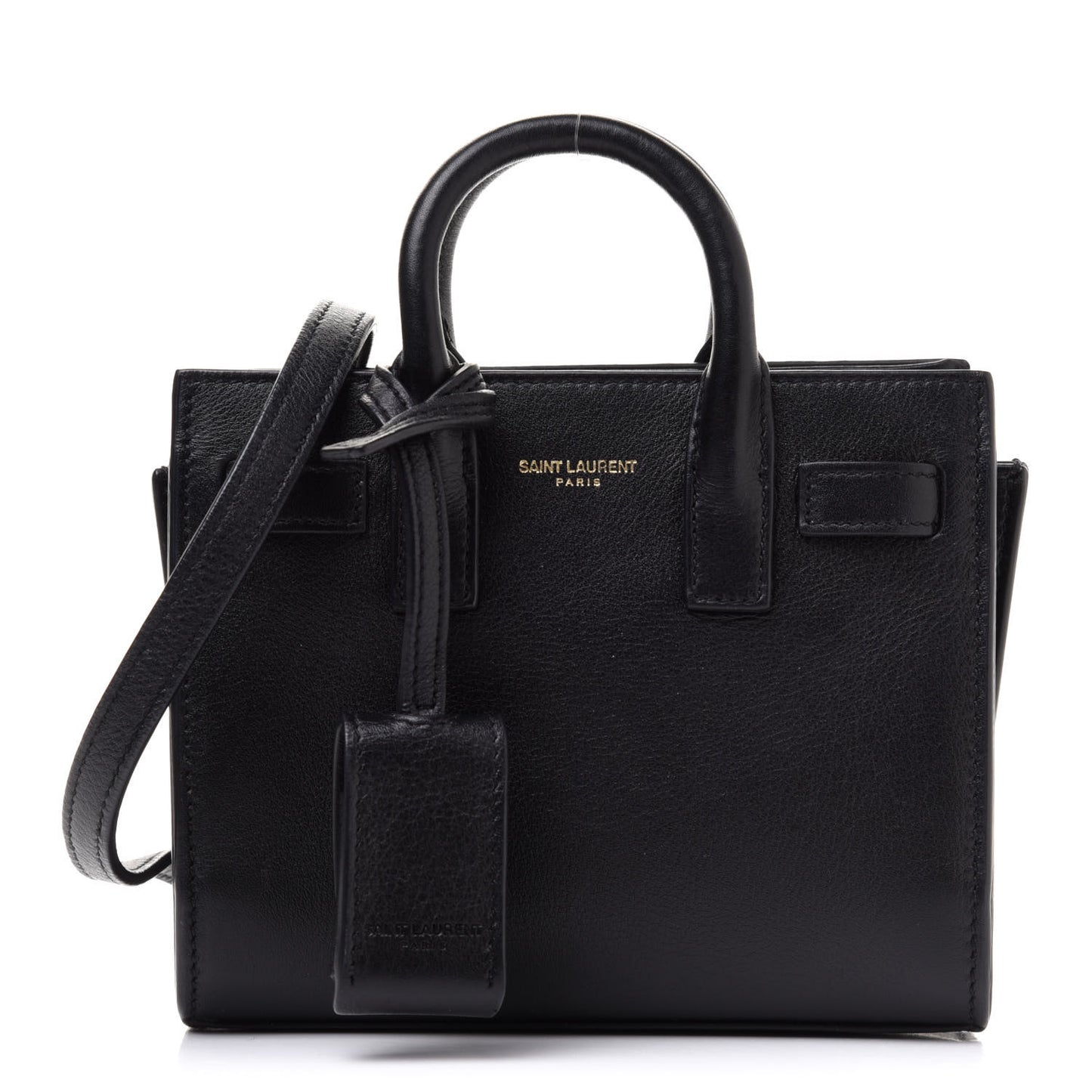 Calfskin Toy Sac De Jour Black