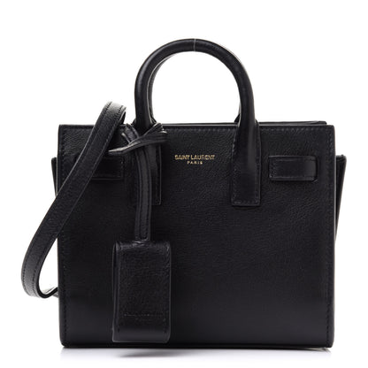 Saint Laurent Calfskin Toy Sac De Jour Black 1 of 12