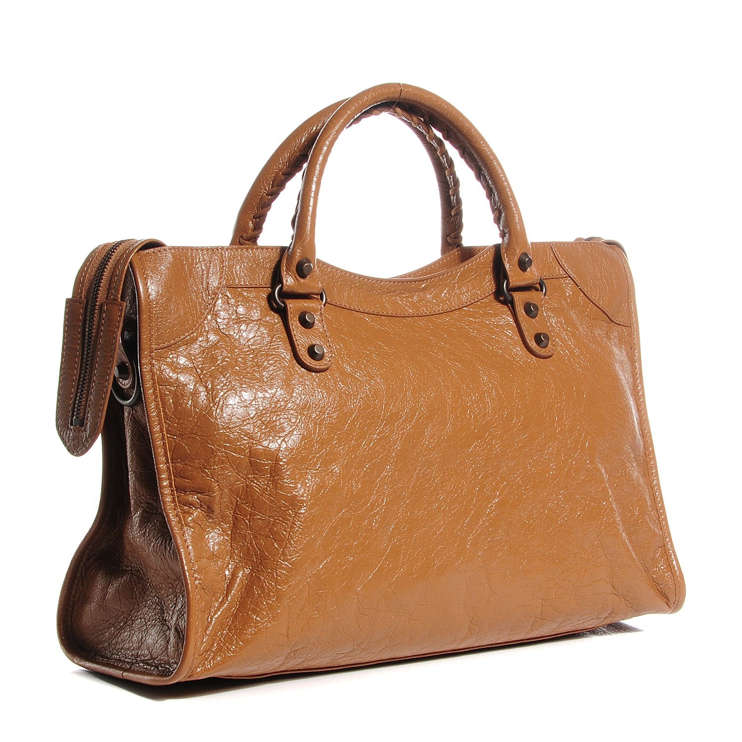 Balenciaga Agneau Classic Hardware City Marron Cannelle 3 of 15