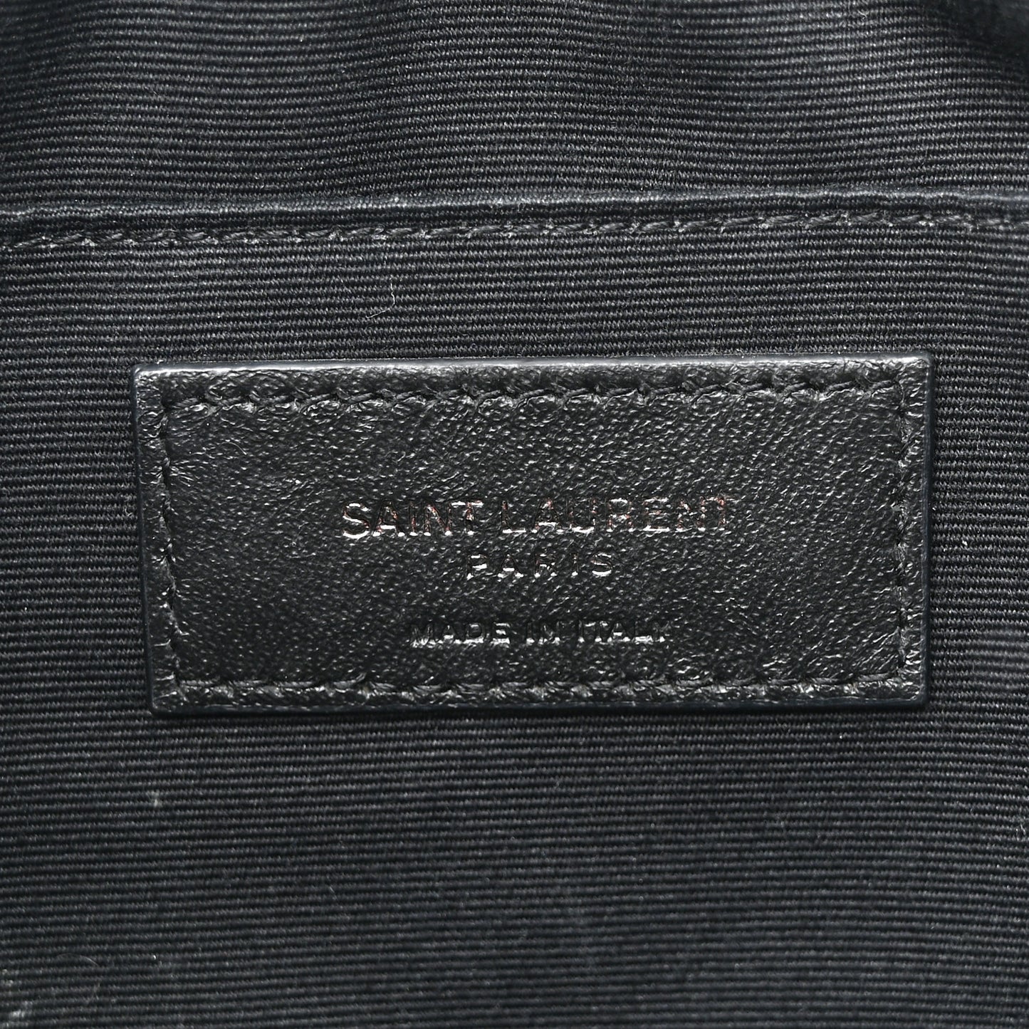Calfskin Matelasse Monogram Lou Camera Bag Black
