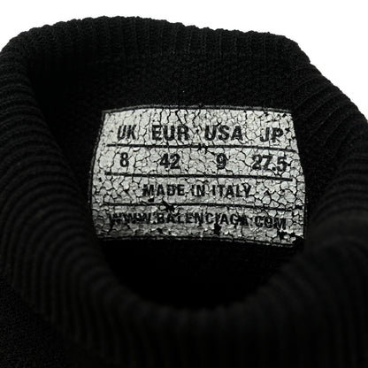 Balenciaga Technical 3D Recycled Knit Mens Speed Sneakers 42 Monocolor Black 6 of 8