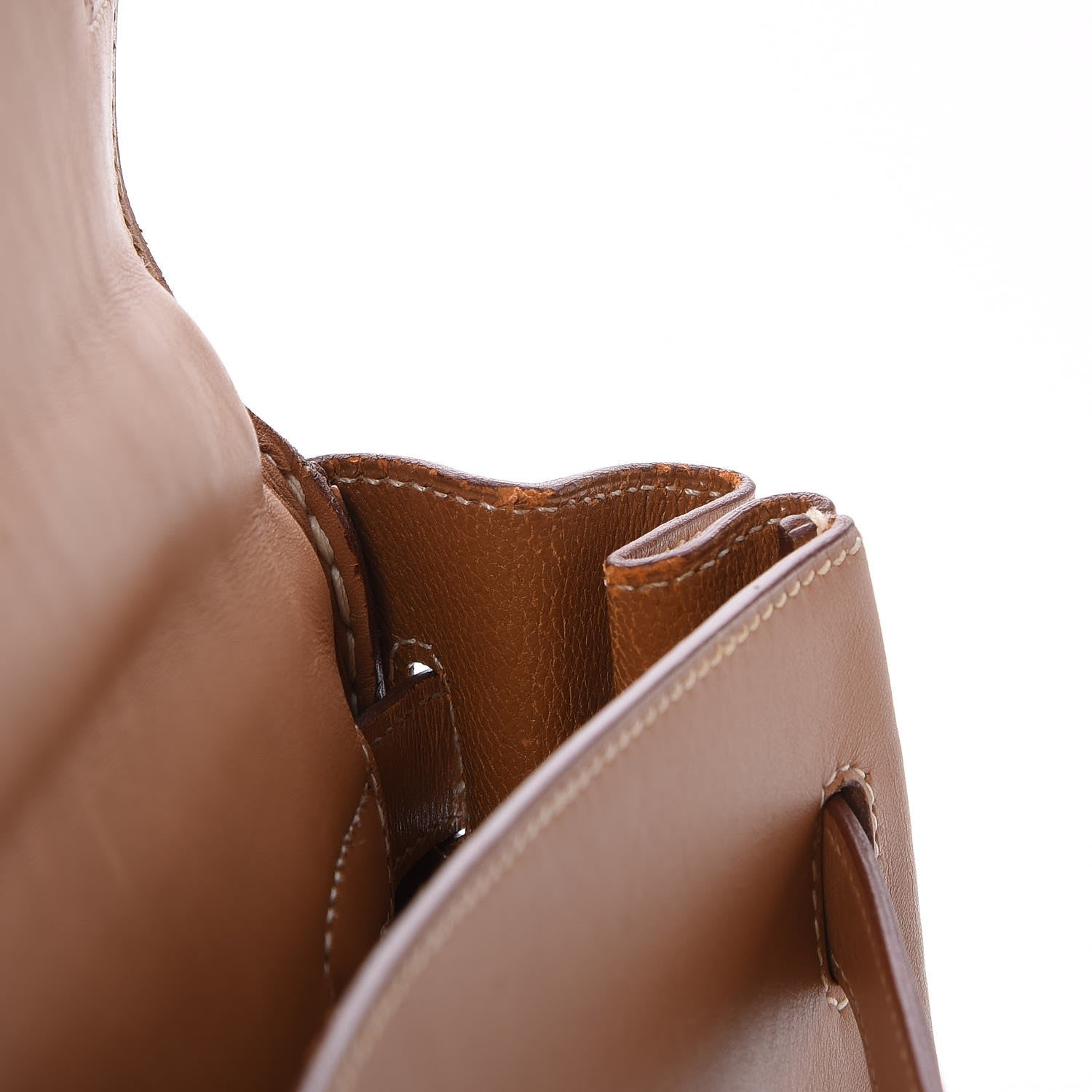 Hermes Chamonix Kelly Retourne 32 Natural 10 of 38