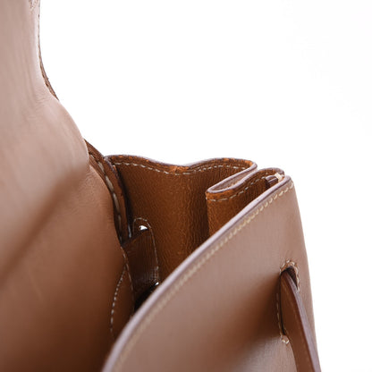 Hermes Chamonix Kelly Retourne 32 Natural 10 of 38