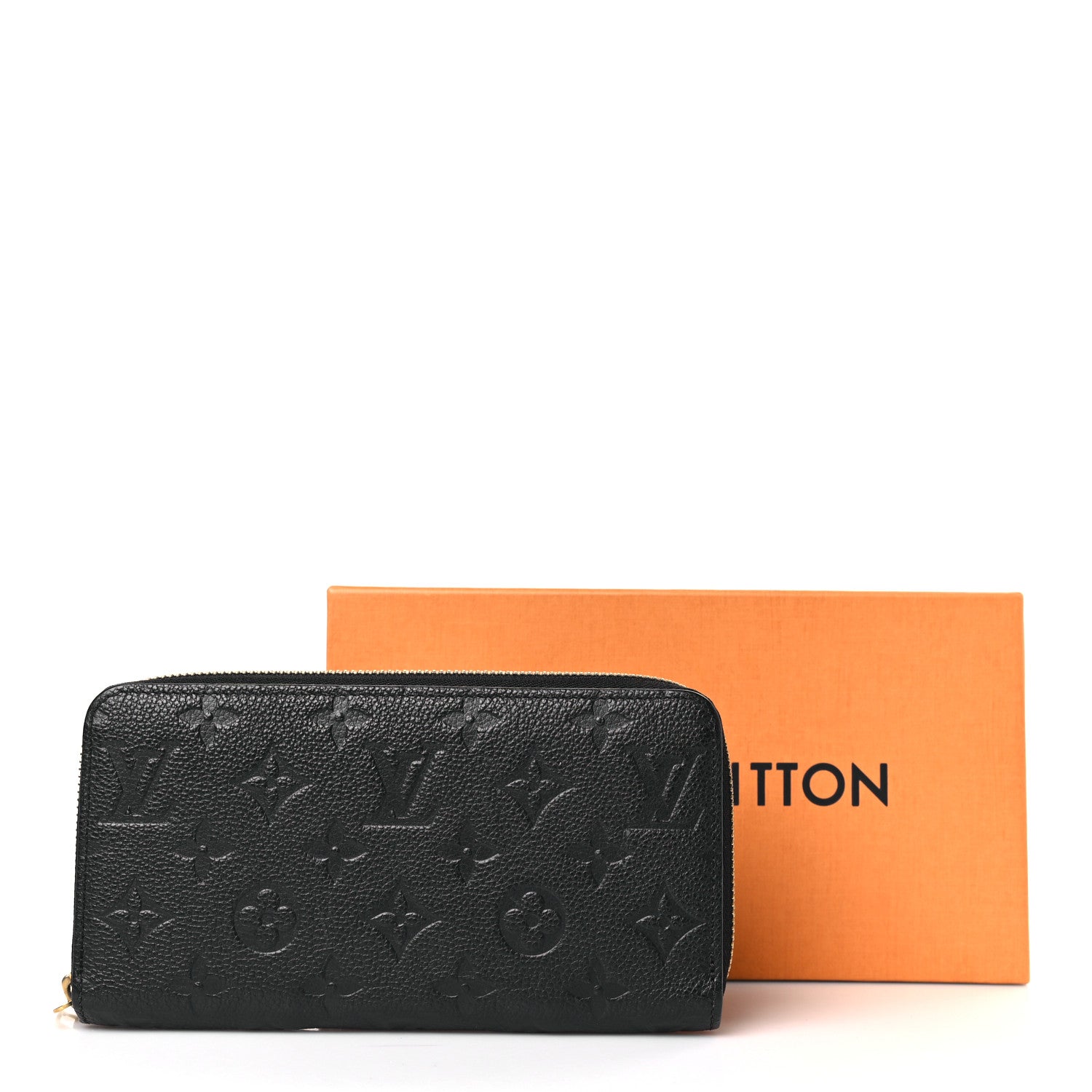 Louis Vuitton Empreinte Zippy Wallet Black 7 of 7