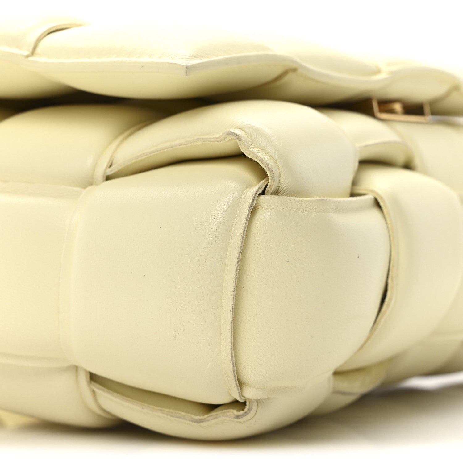 Bottega Veneta Nappa Maxi Intreccio Padded Cassette Crossbody Bag Zest 8 of 9