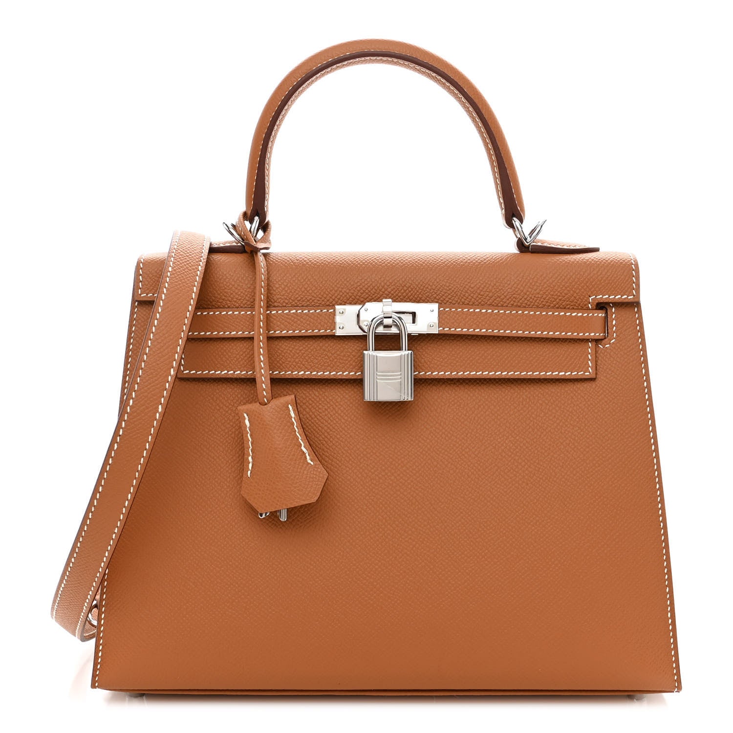 Hermes Epsom Kelly Sellier 25 Gold 1 of 10