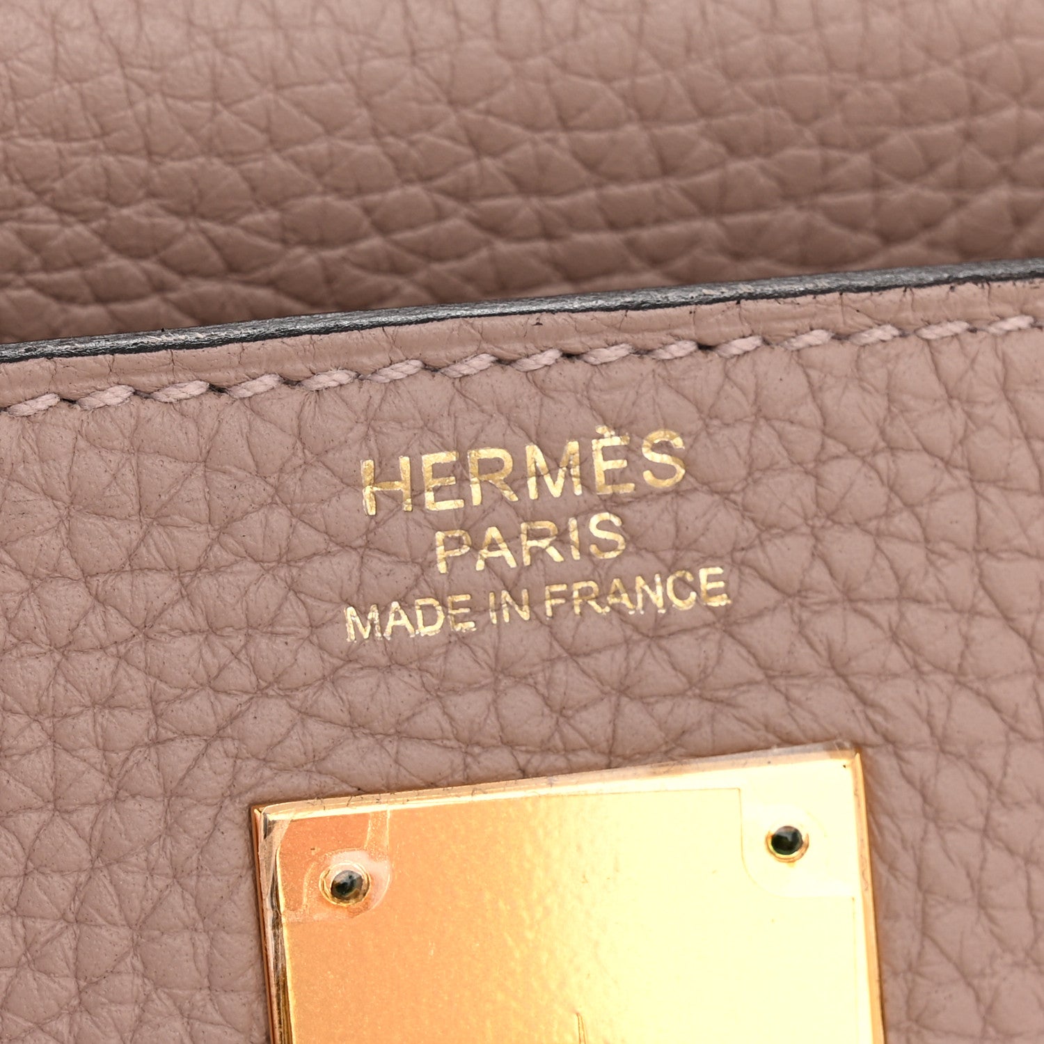 Hermes Taurillon Clemence Kelly Retourne 32 Glycine 6 of 12