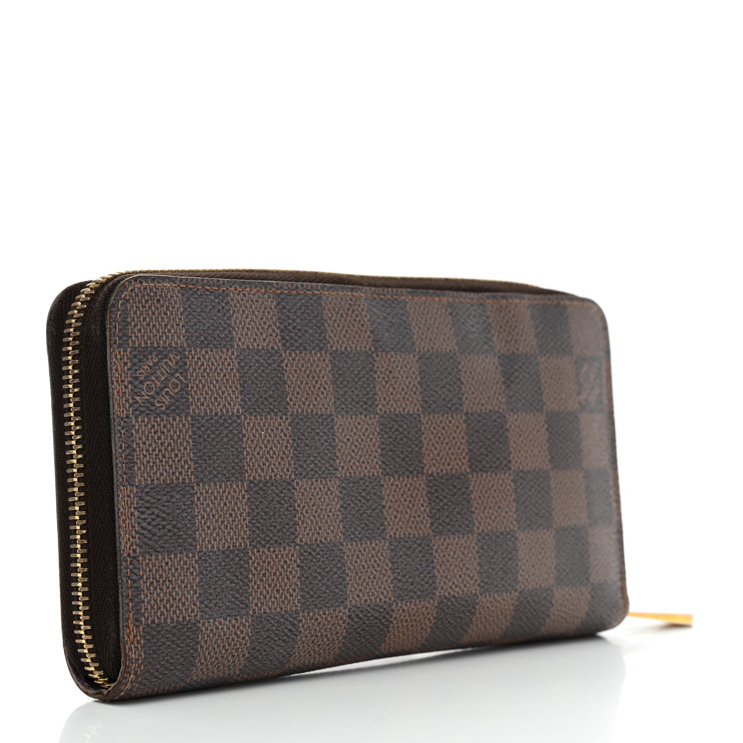 Louis Vuitton Damier Ebene Illustre Zippy Wallet Violet 3 of 8