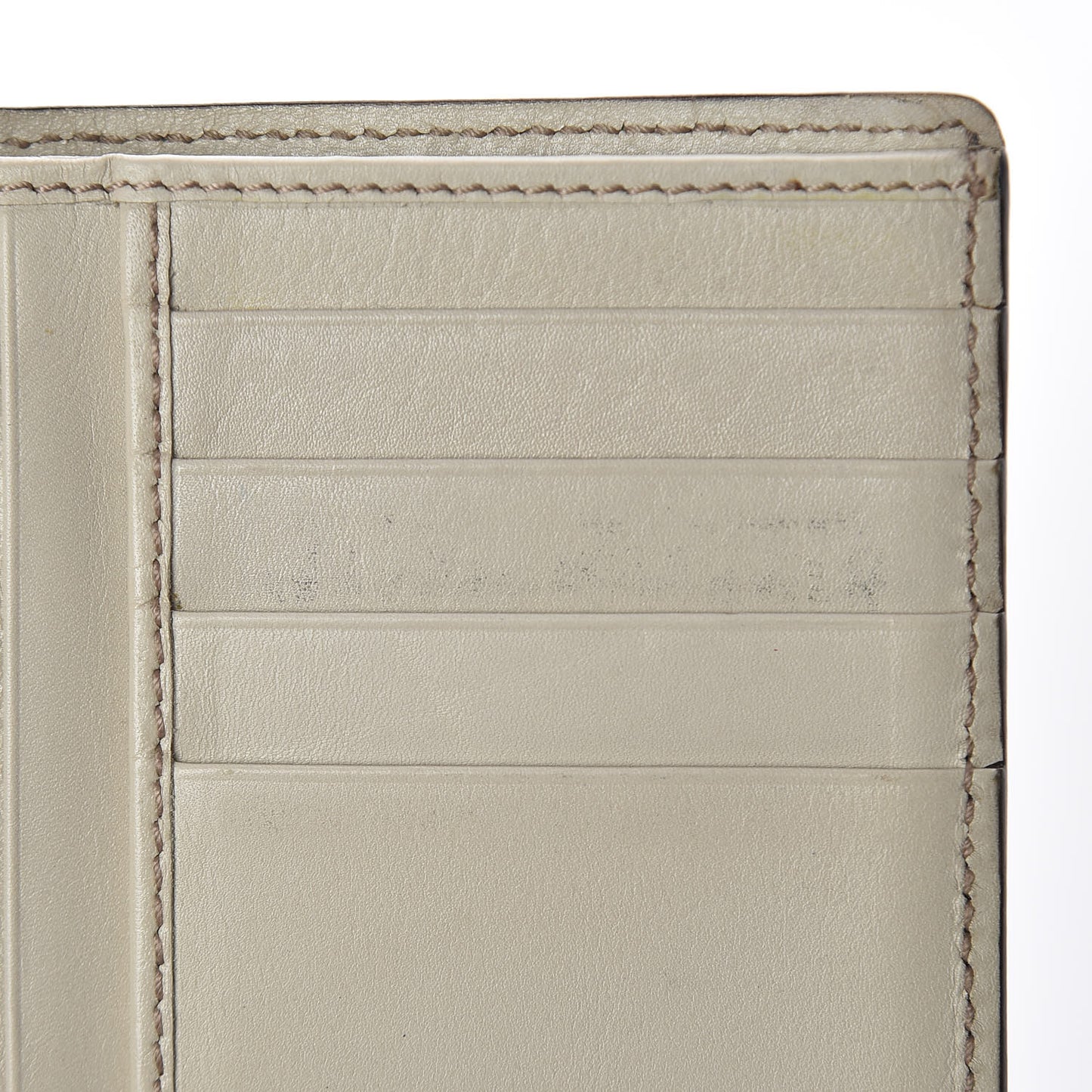 Guccissima Bi-Fold Wallet White