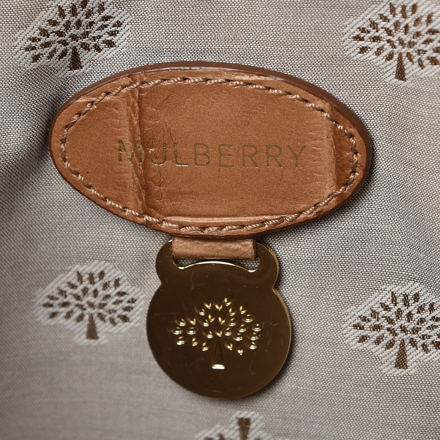 Calfskin Embossed Croc Medium Alexa Beige