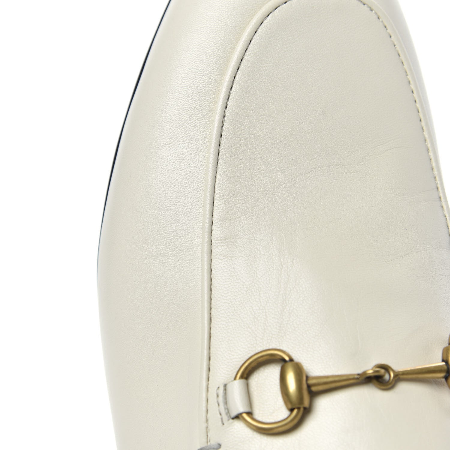 Gucci Malaga Kid Womens Princetown Slippers 38.5 Mystic White 9 of 11