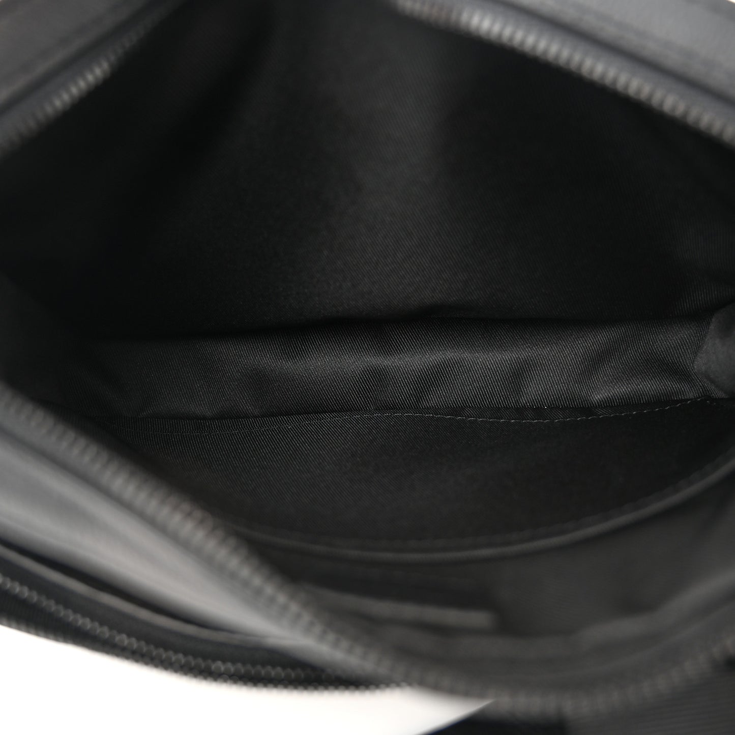 Calfskin Monogram Shadow Trio Messenger Black
