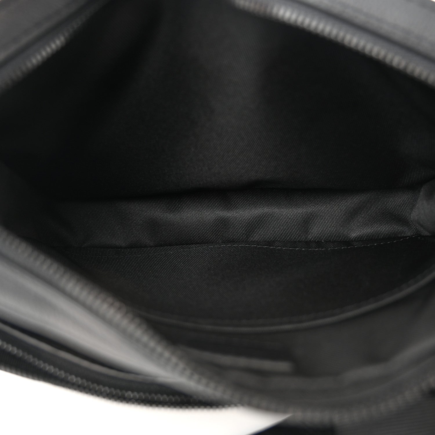 Louis Vuitton Calfskin Monogram Shadow Trio Messenger Black 5 of 10