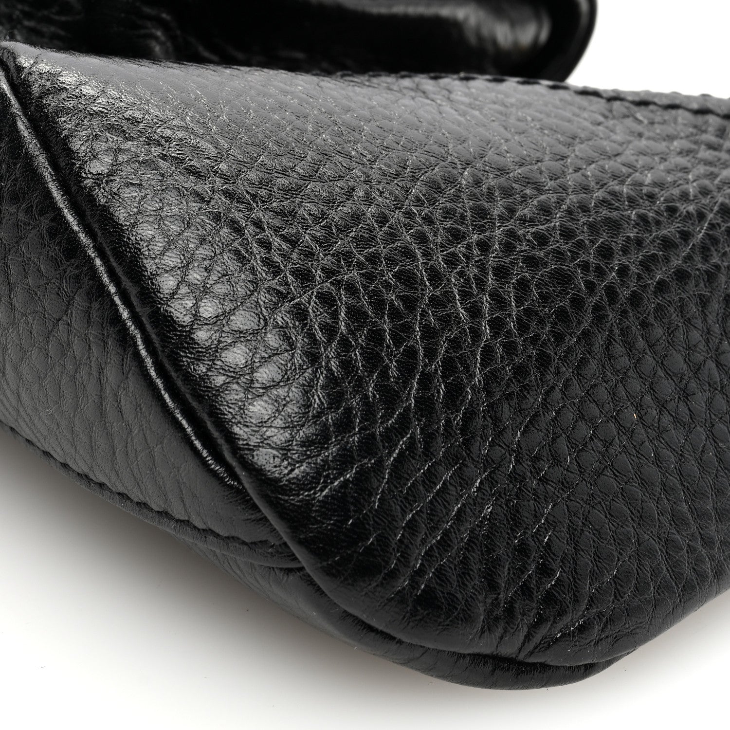 Chloe Grained Calfskin The 99 Shoulder Bag Black 9 of 9