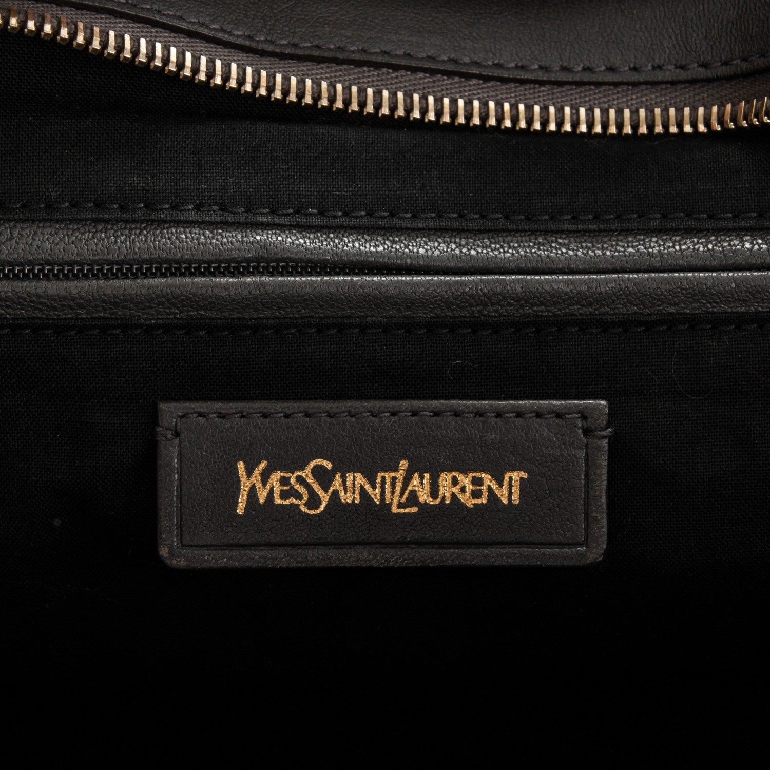 Saint Laurent Sheepskin Medium Cabas ChYc Grey 6 of 7
