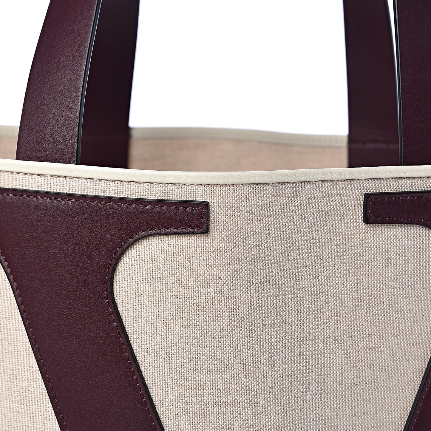 Canvas Large Escape Tote Natural Brown