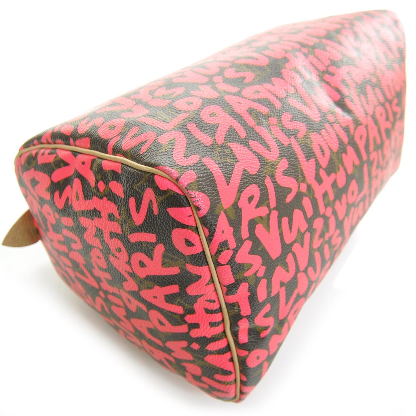 Monogram Graffiti Speedy 30 Fuchsia