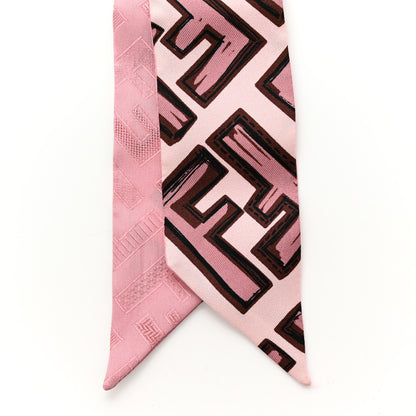 Fendi Silk Wrappy Bandeau Pink 2 of 5