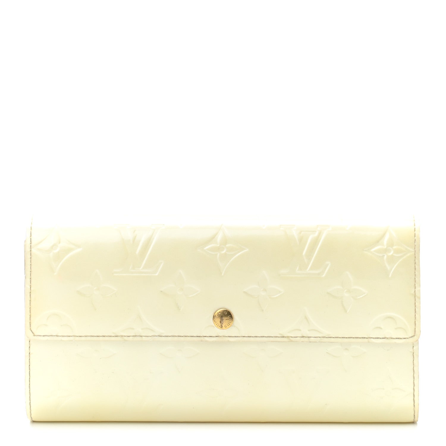 Louis Vuitton Vernis Sarah Wallet Perle 1 of 9
