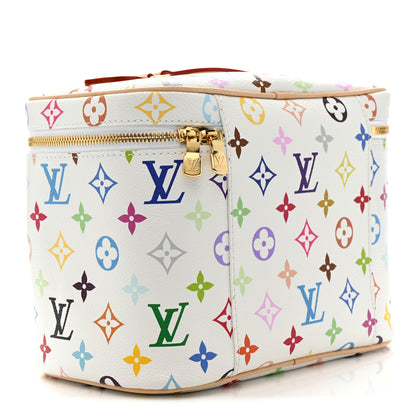 Louis Vuitton LV X TM Monogram Multicolor Nice BB White 3 of 6