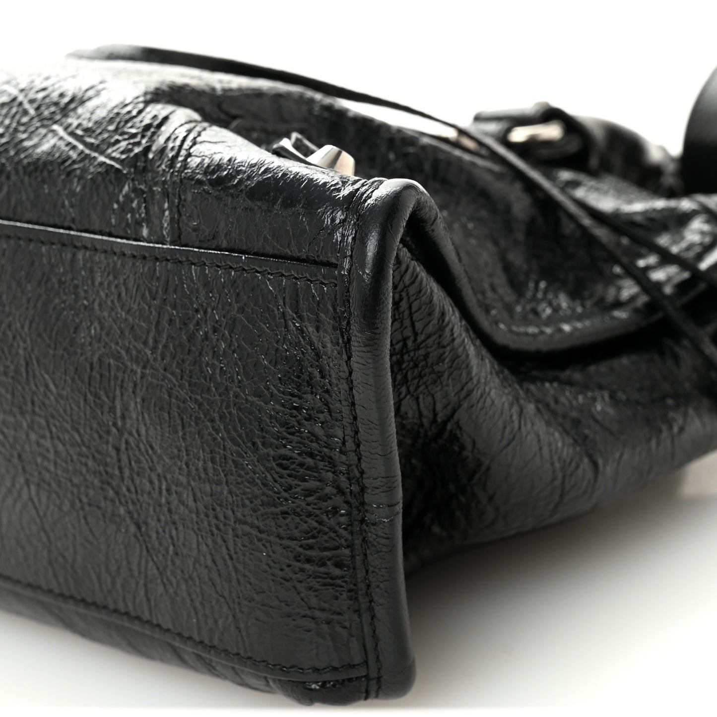 Agneau Arena Silver Hardware Small Le City Black