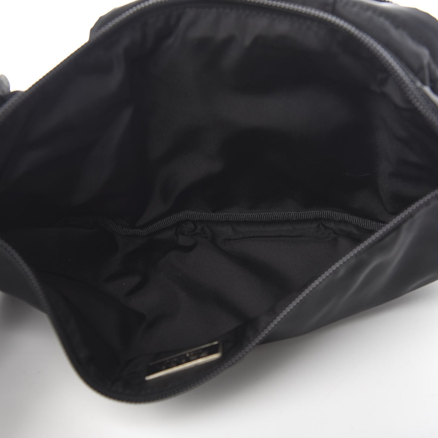 Tessuto Nylon Belt Bag Black