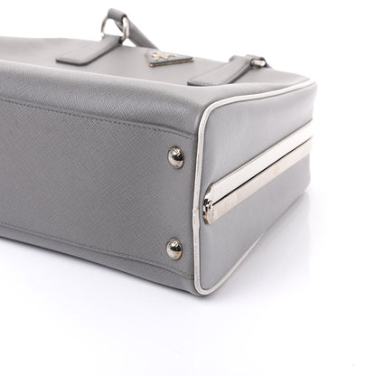 Prada Saffiano Lux Pyramid Bag Marmo 8 of 8