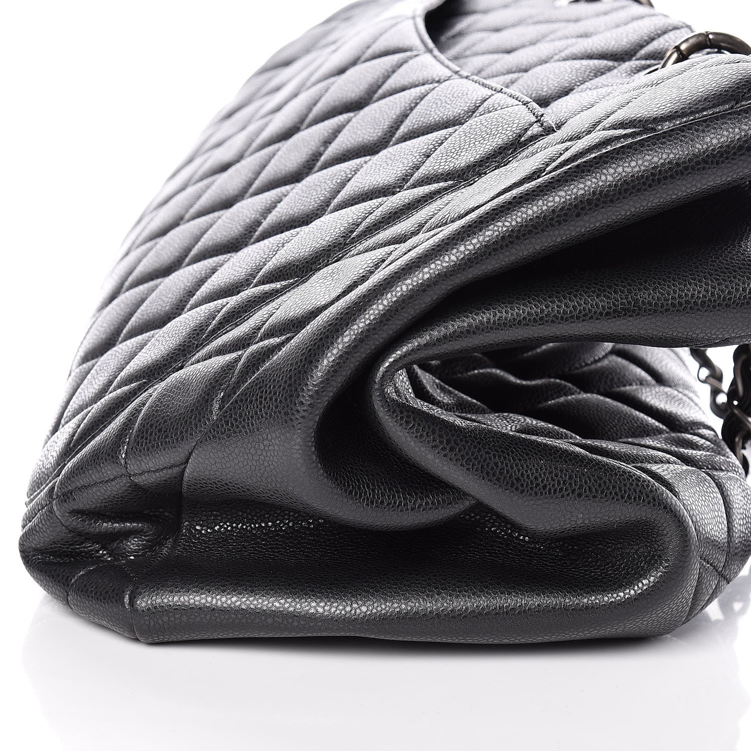 Chanel Caviar Quilted XL Grand Shopping Tote GST Black 11 of 20
