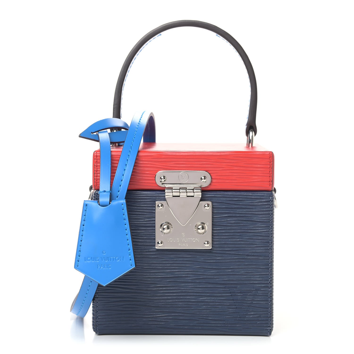 Louis Vuitton Epi Bleecker Box Indigo Coquelicot 1 of 11