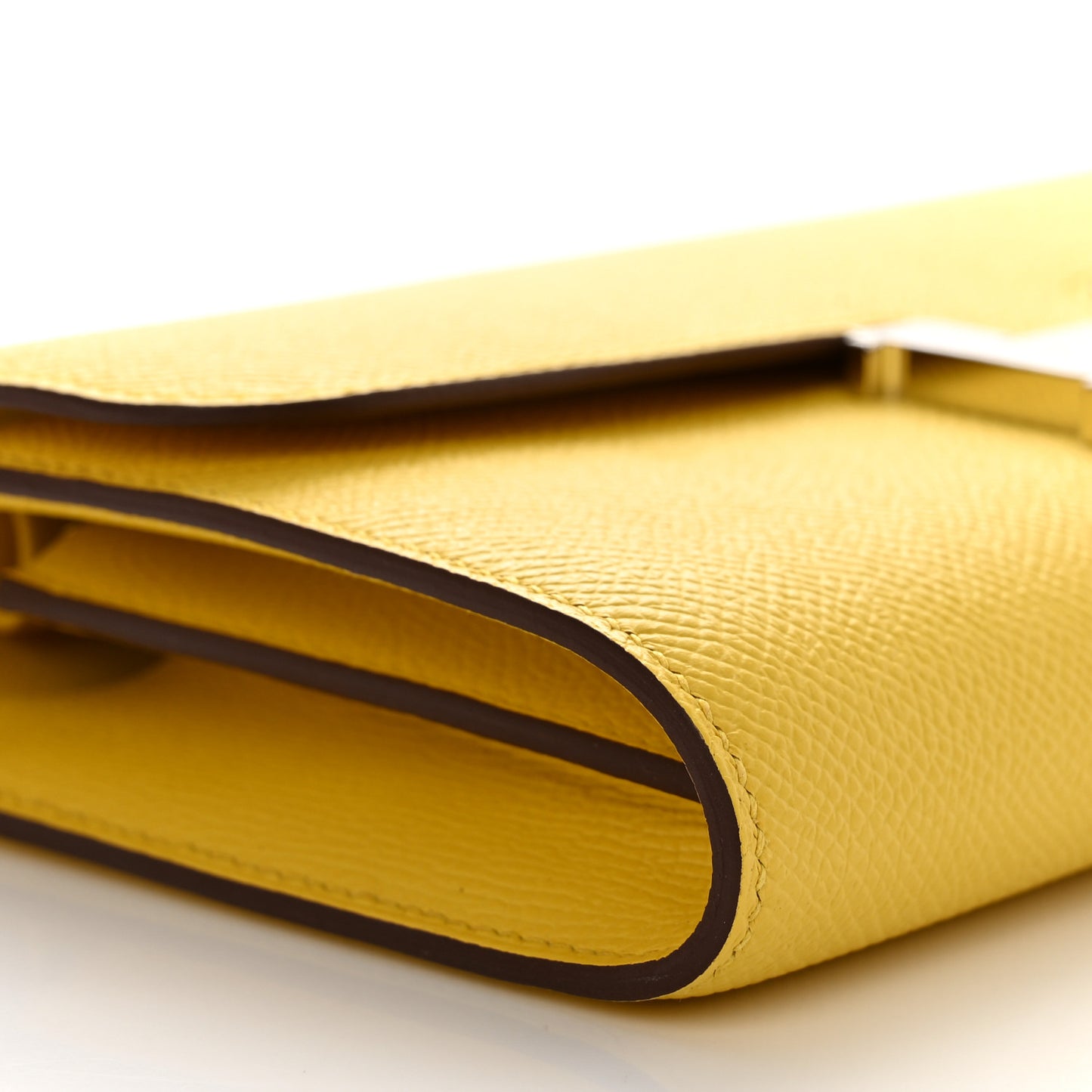 Epsom Constance Long Wallet To Go Wallet Jaune de Naples