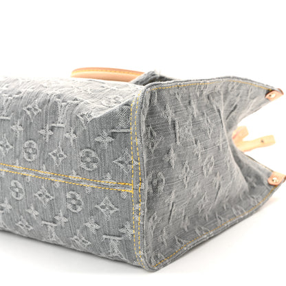 Louis Vuitton Monogram Denim Onthego MM Washed Grey 9 of 9