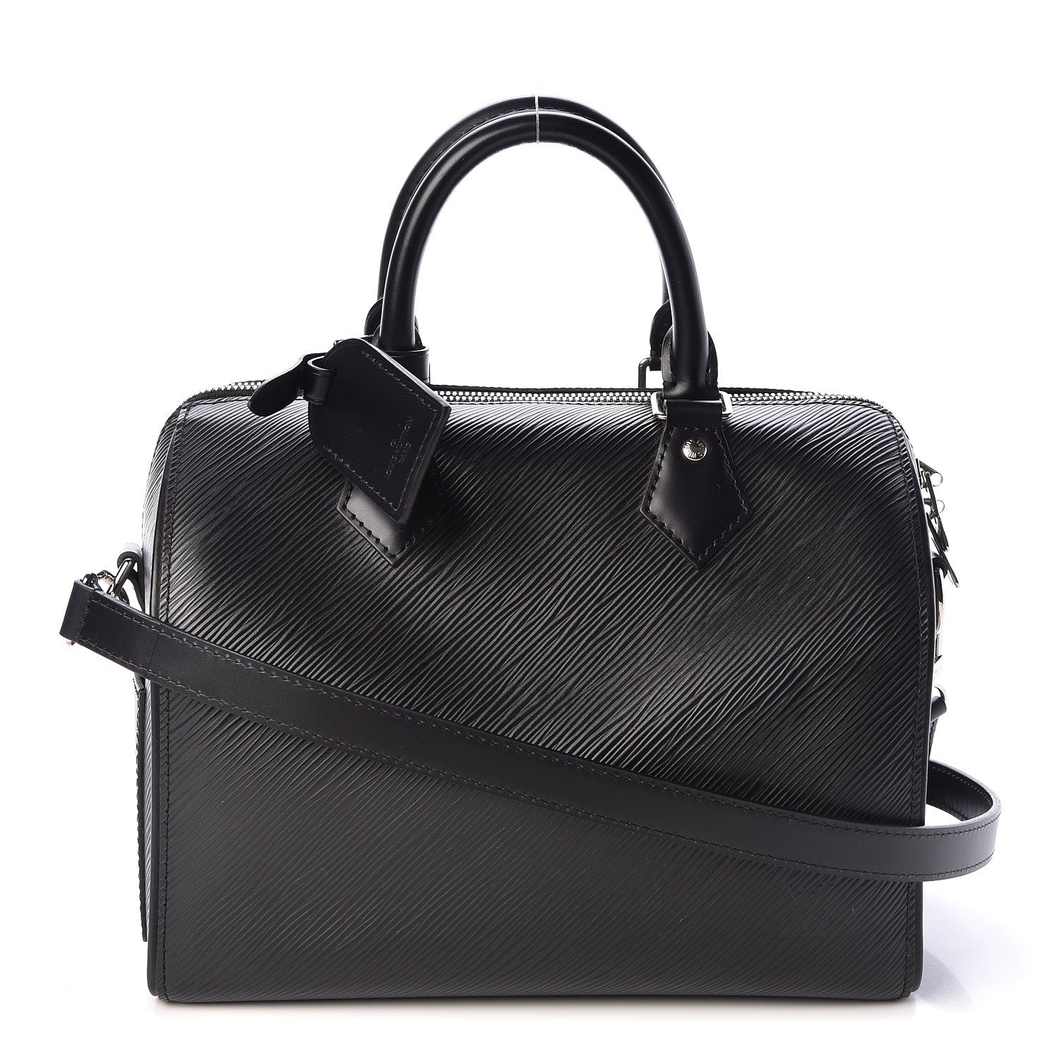 Louis Vuitton Epi Speedy Bandouliere 25 Black 1 of 10