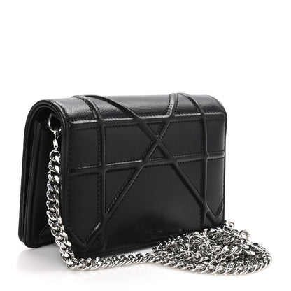 Christian Dior Lambskin Baby Diorama Flap Bag Black 3 of 10