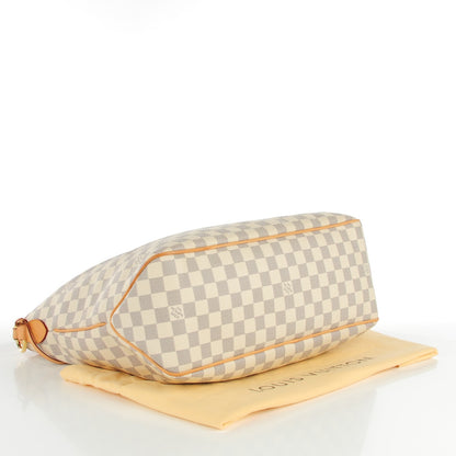 Louis Vuitton Damier Azur Delightful MM Pink 4 of 8