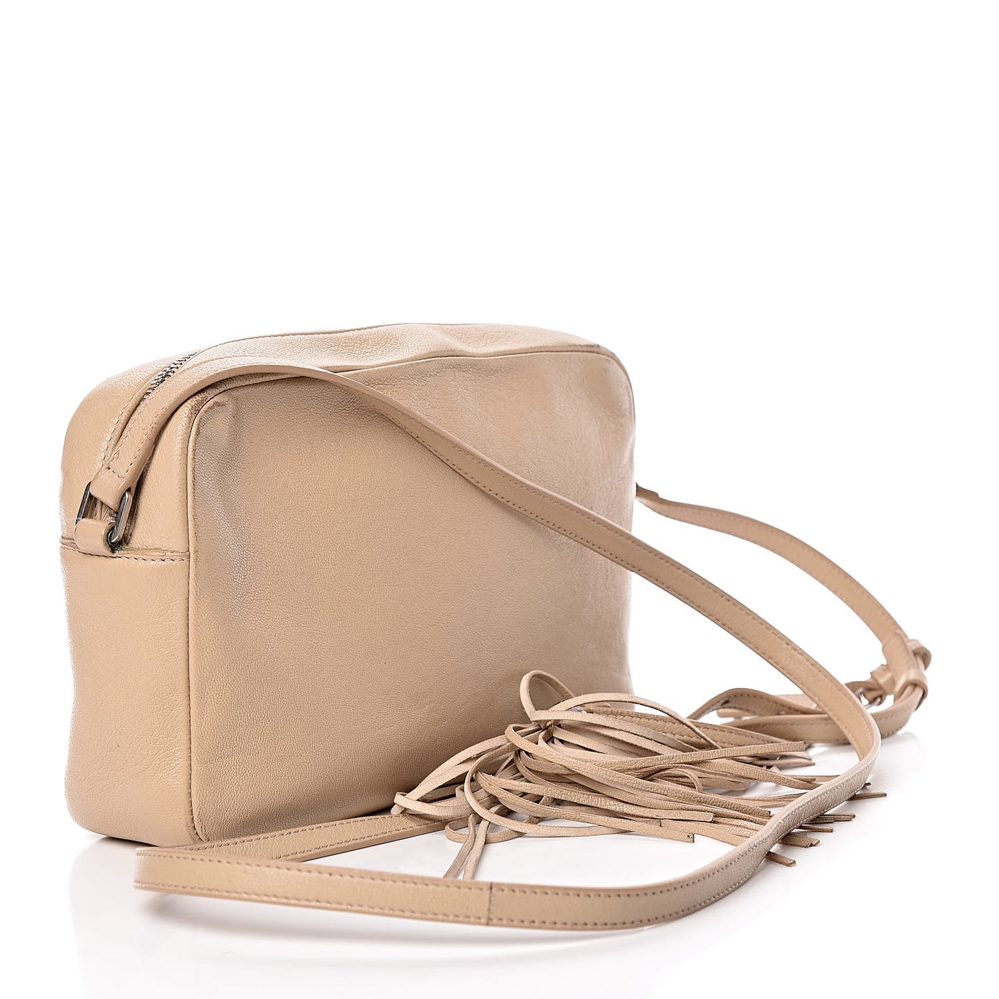Lambskin Monogram Small Lou Camera Bag Beige