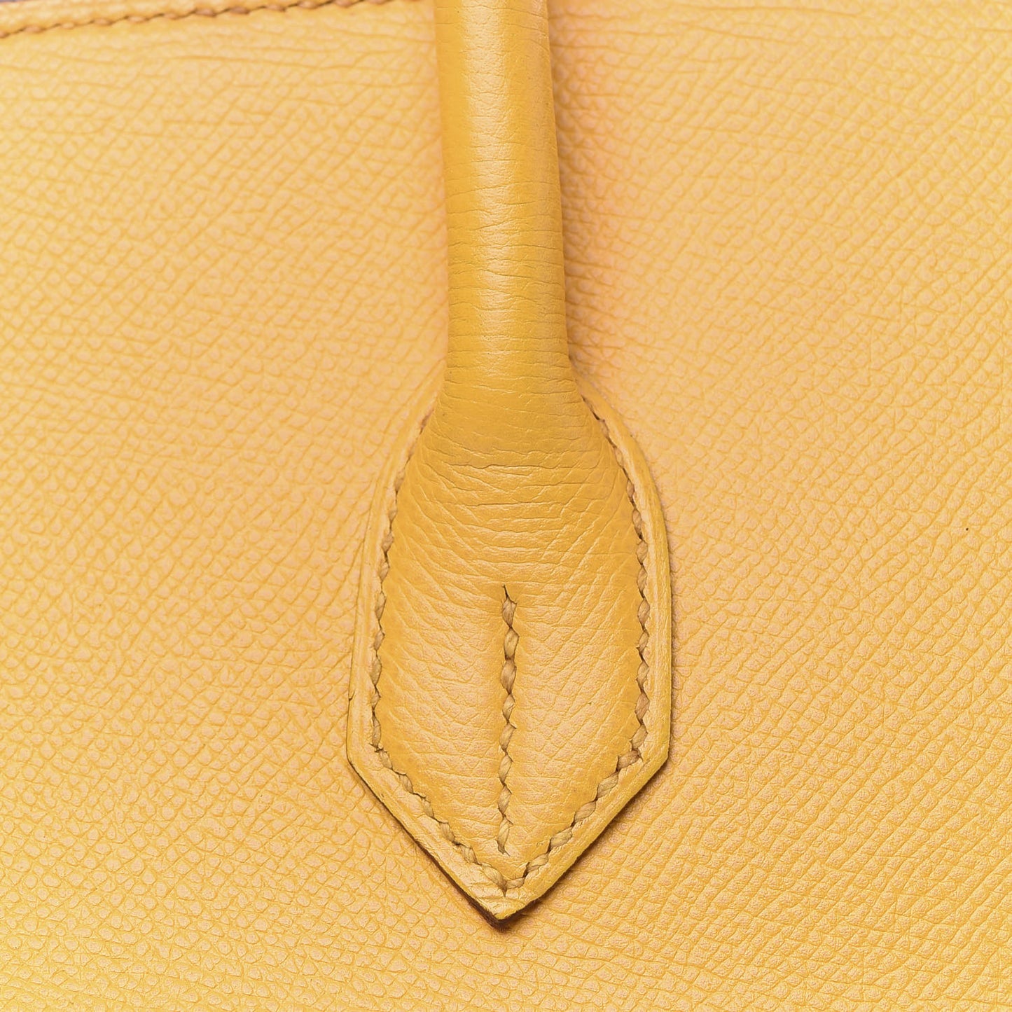 Epsom Birkin 35 Jaune Ambre
