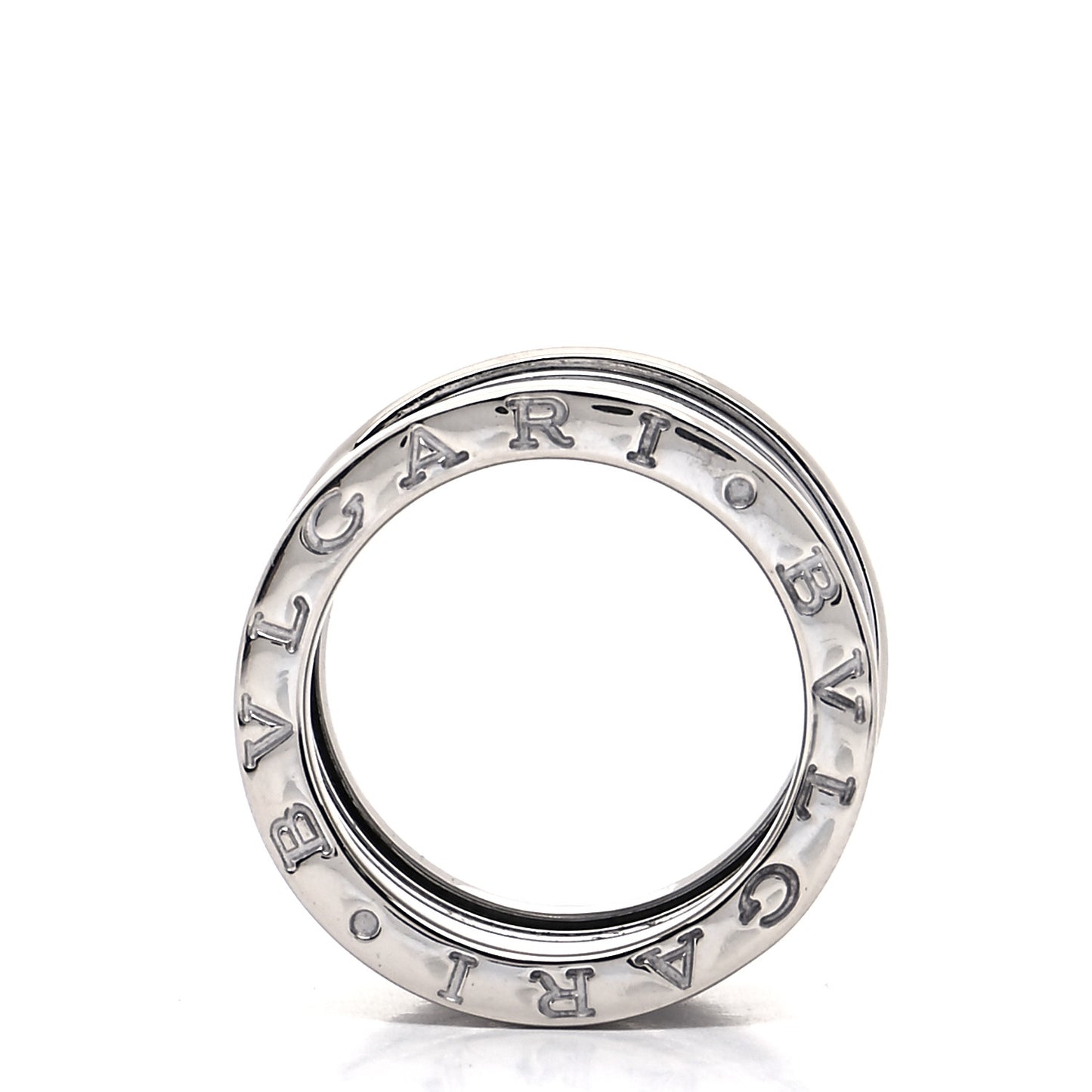 18K White Gold B.Zero1 Five-Band Ring 51 5.75