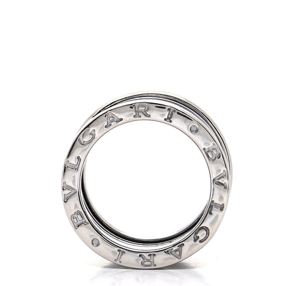 Bulgari 18K White Gold B.Zero1 Five-Band Ring 51 5.75 4 of 5