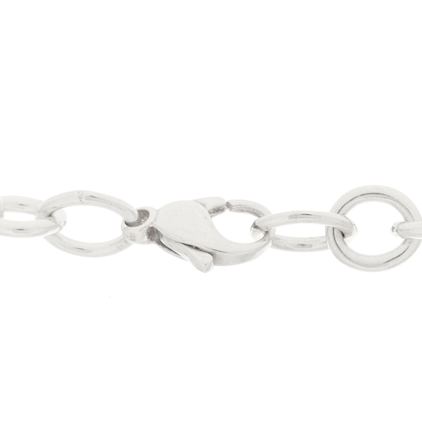 Sterling Silver Infinity Link Necklace